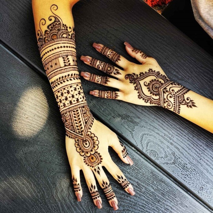 udělejte si tetování hennou sami