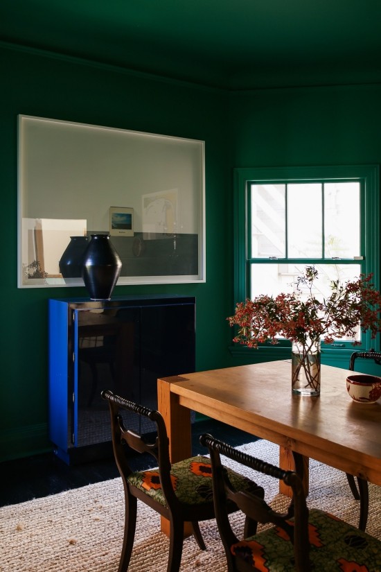 Er veggfargen mørkegrønn riktig for deg Designtips og ideer grønn og blå kombinasjon av kalde farger