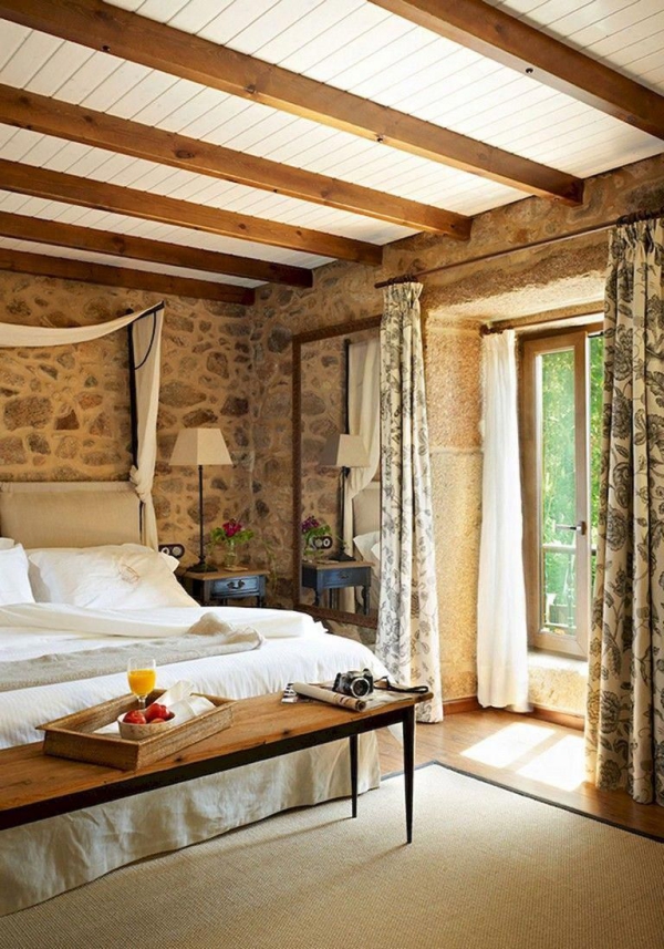 חדרי שינה איטלקיים - אלגנטיות, סגנון ונוחות הודות לריהוט איטלקי, כפרי, עץ יפה ולבנים