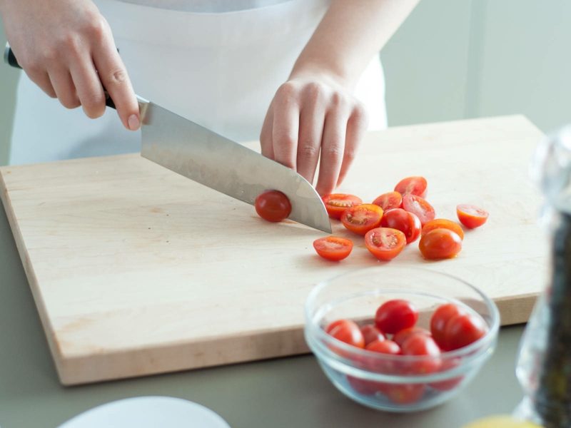 Jamie Oliver 15 minutters oppskrifter Cherry Tomato Cut