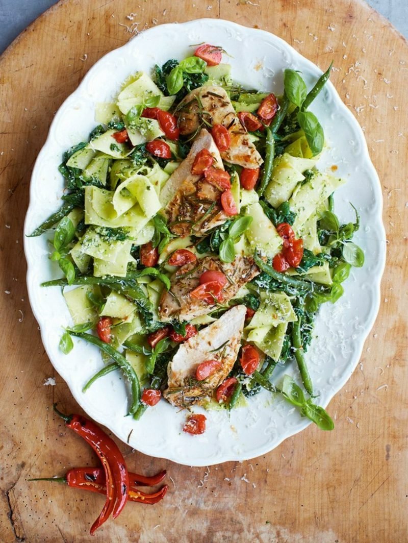 Jamie Oliver 15minutové recepty Zdravé těstoviny