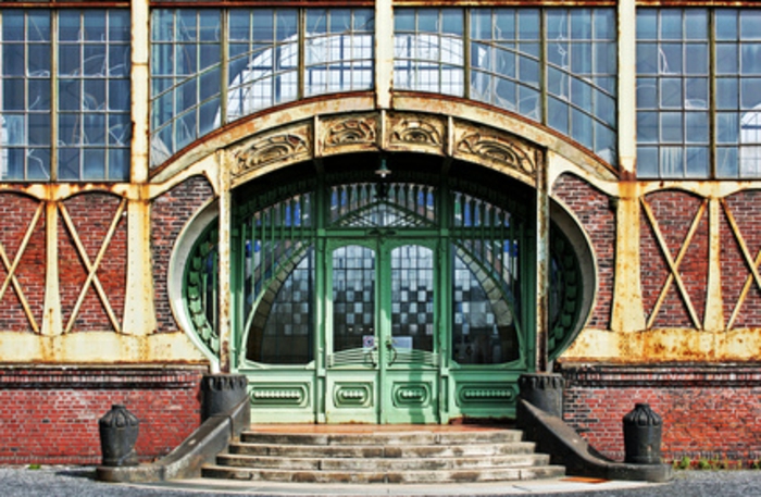 10 Art Nouveau -verksted i en gammel colliery