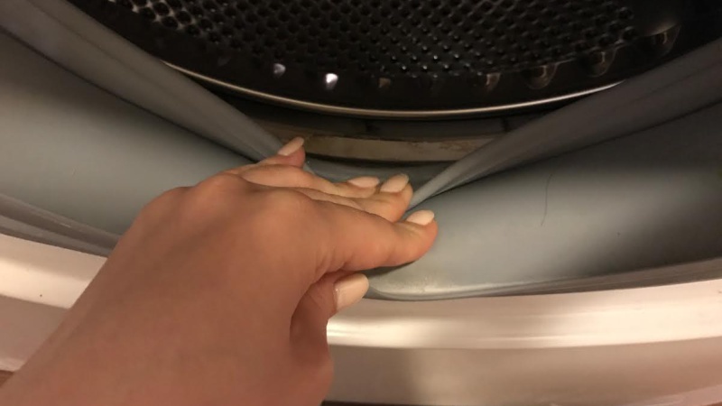 Kaip valyti skalbimo mašinos manžetę