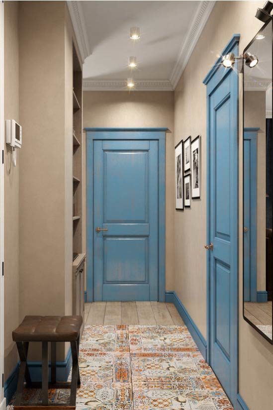 Durų spalvos grindjuostė
