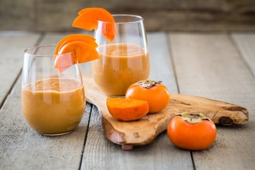 Fruktjuice av persimmon