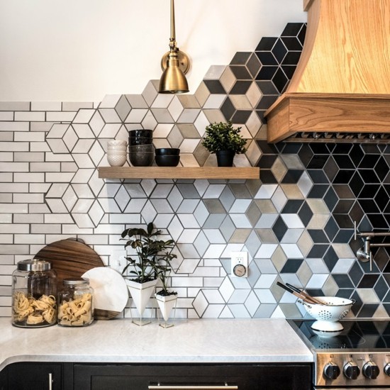kreativní design kuchyně kuchyňské trendy 2019