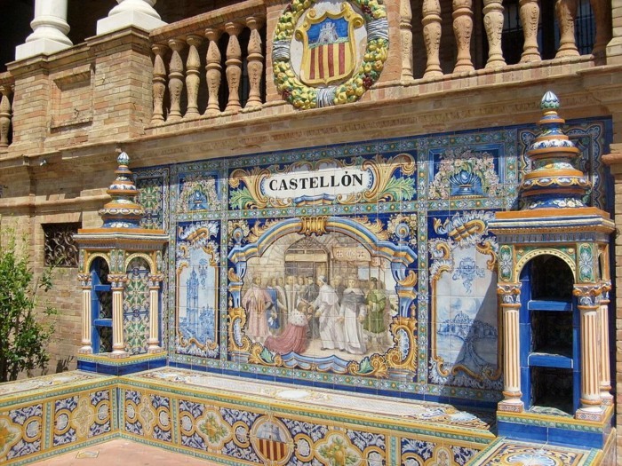 Španělské dlaždice nápady na keramické dlaždice