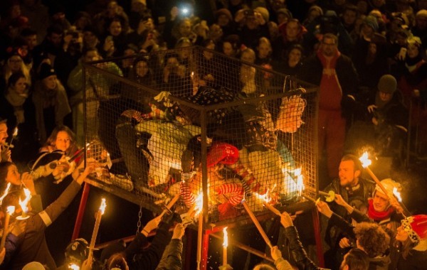 Köln Carnival 2019 nubbel brenne