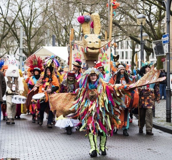 Köln Carnival 2019 indisk temaparade