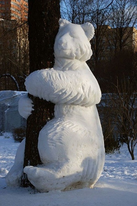 בעלי חיים דמויות שלג (7)