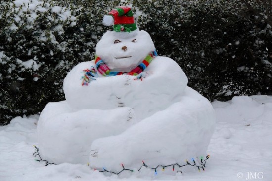 דמויות שלג יצירתיות של איש השלג (6)