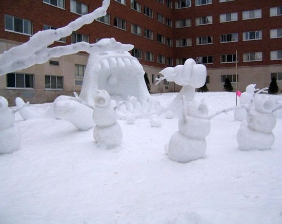 בעלי חיים דמויות שלג (1)