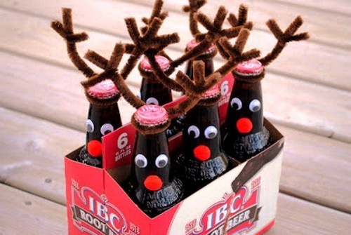 Lag kreative julegaver selv og pakk øl