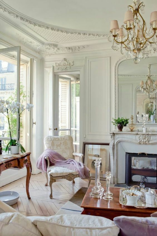 lustr obývací pokoj krostall akcenty elegantní design obývacího pokoje útulné prostředí