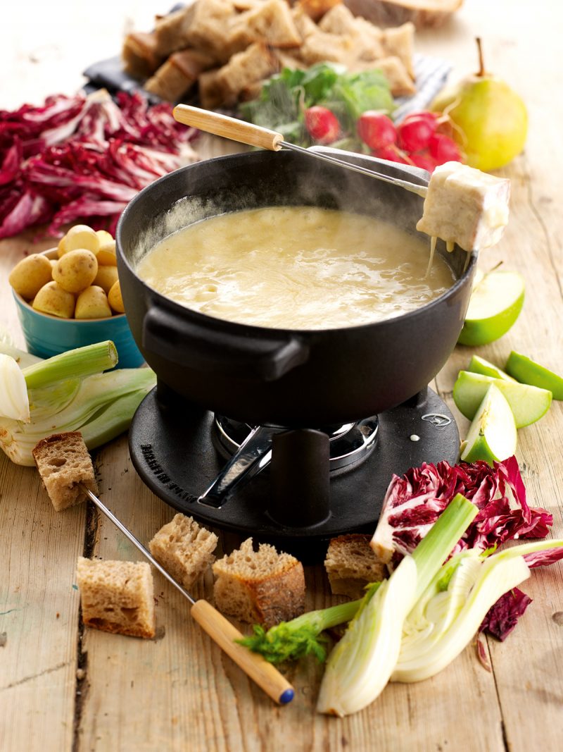 Velsmakende ostefondue -sideretter!