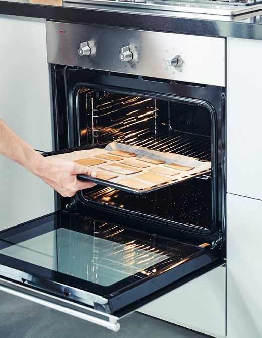 Hvor mange grader skal du bake pepperkakene?