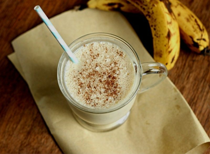 Maca pulver smoothie