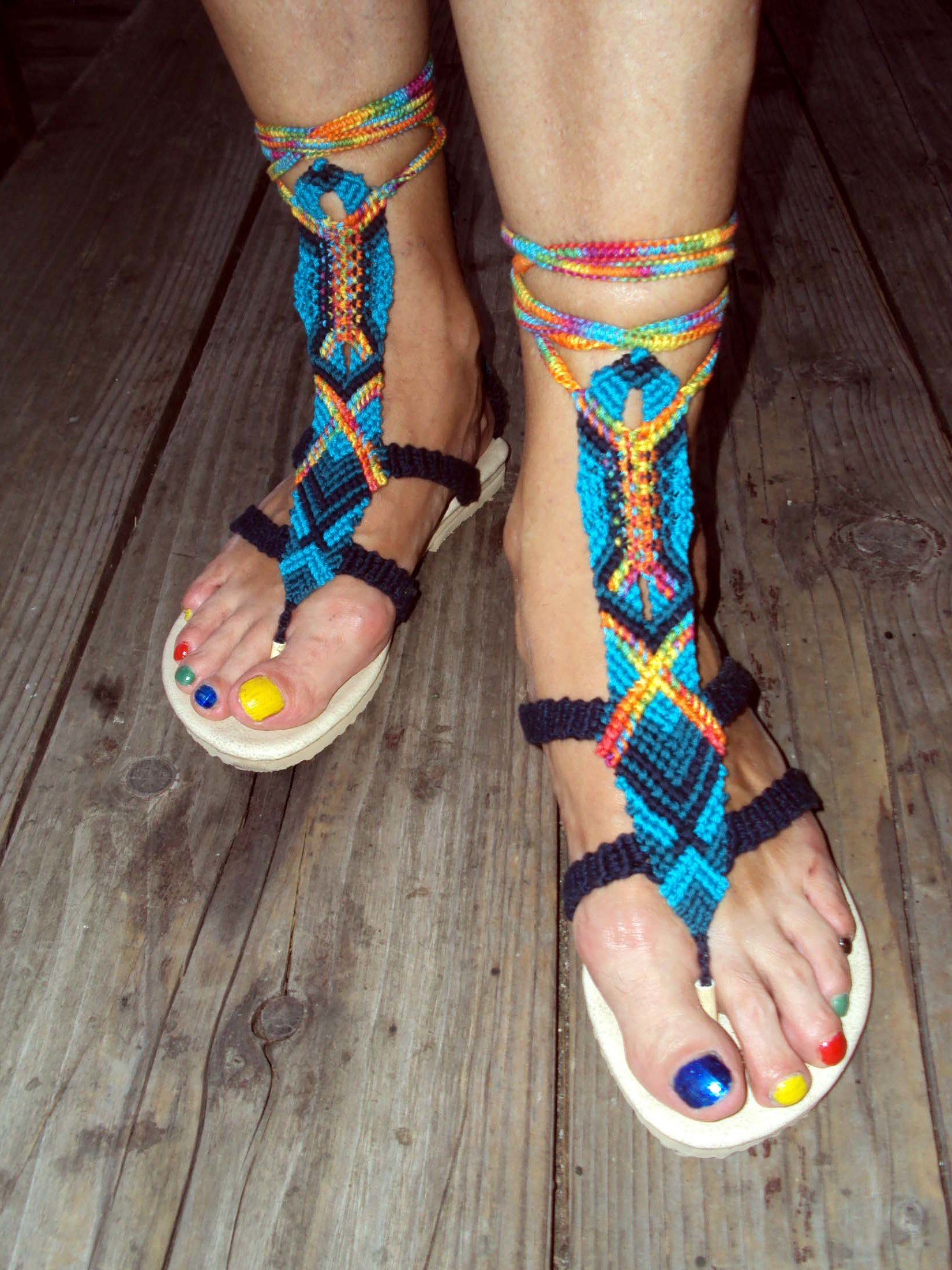Selvknyttede sandaler er et skikkelig blikkfang