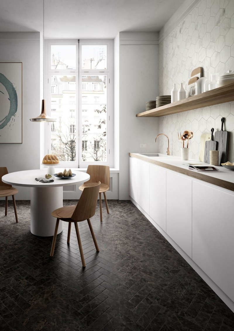 Κουζίνα με πλακάκια Marazzi