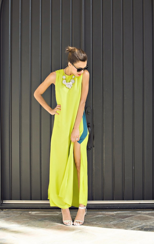Maxi φόρεμα καλοκαιρινές τάσεις 2020 - Αυτά τα ρούχα είναι πλέον μοντέρνα τάση καλοκαιρινού πράσινου λάιμ