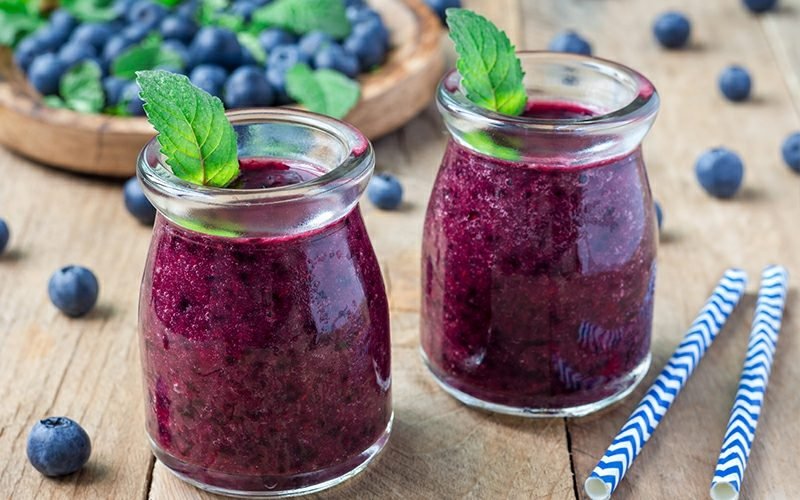 Světový recept na smoothie z borůvek