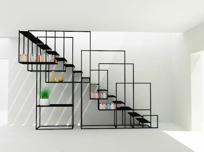 jednotný design schodiště