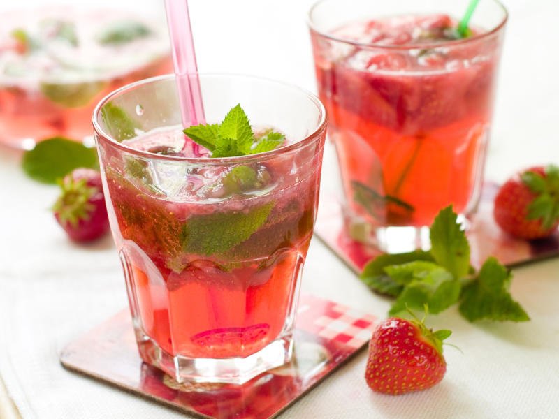 Mojito recept Připravte si jahodové mojito