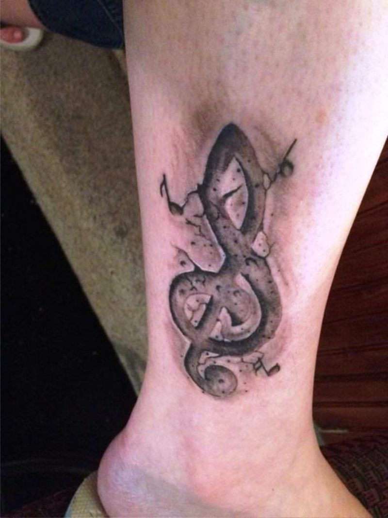 Clef tatovering