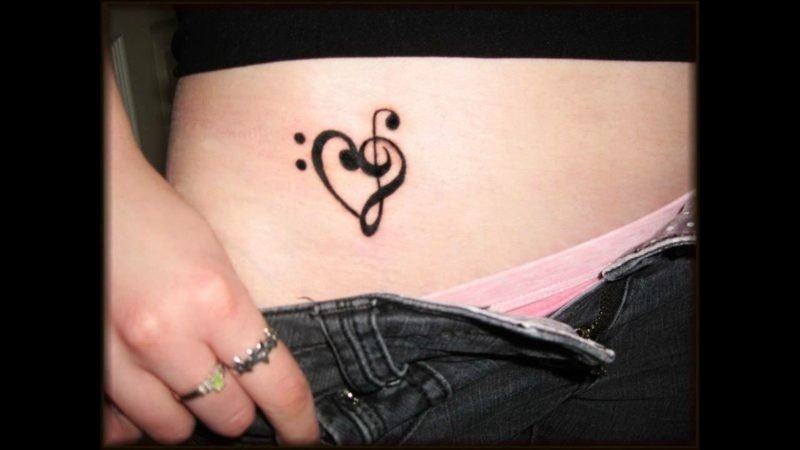 Clef tatovering