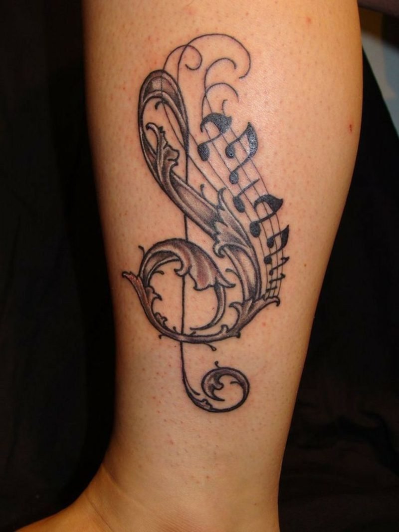 Clef tatovering