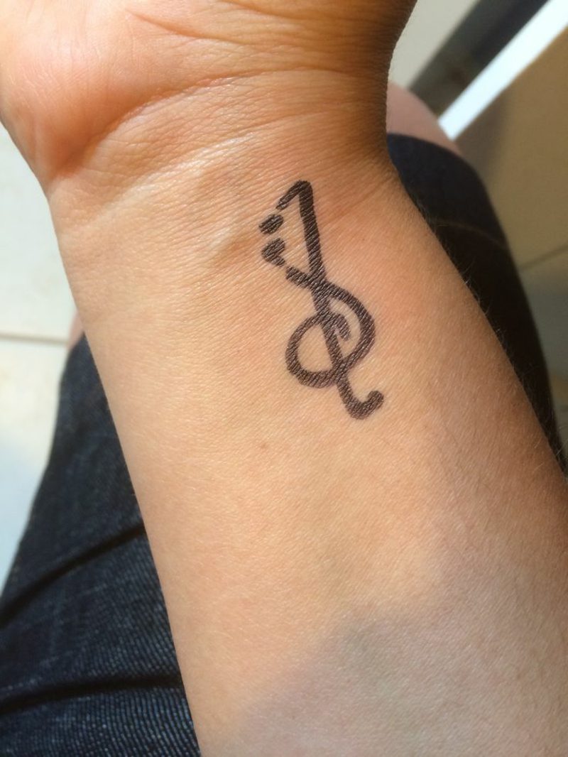 Clef tatovering