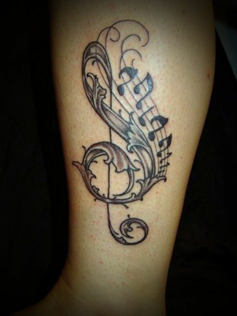 Clef tatovering