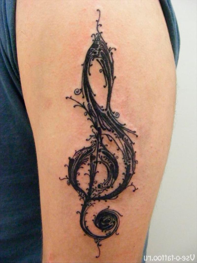 Clef tatovering