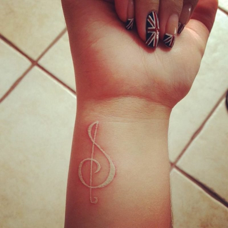 Clef tatovering