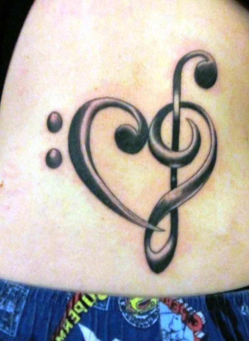 Clef tatovering