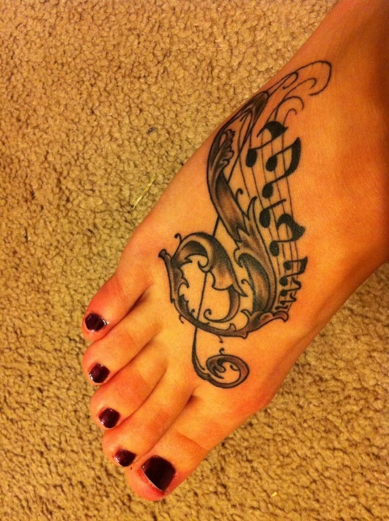 Clef tatovering