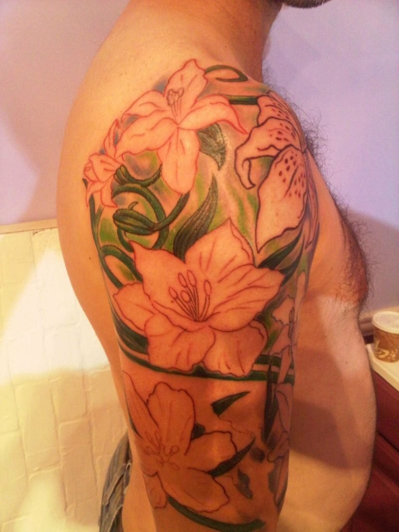 orkide tatovering