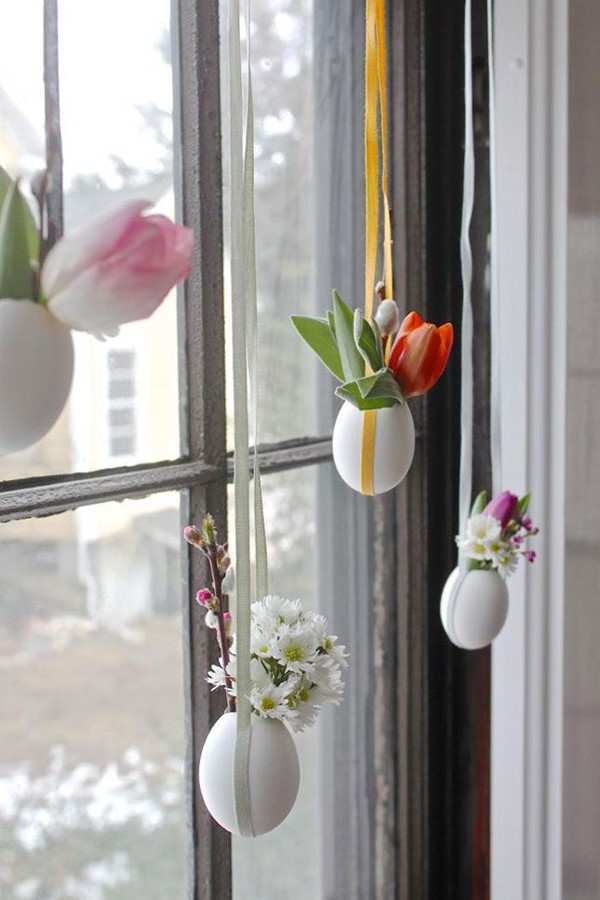 Φτιάξτε τα δικά σας πασχαλινά αυγά για να κλείσετε - ωραίες ιδέες και οδηγίες για μίμηση διακοσμήσεων με λουλούδια αυγών