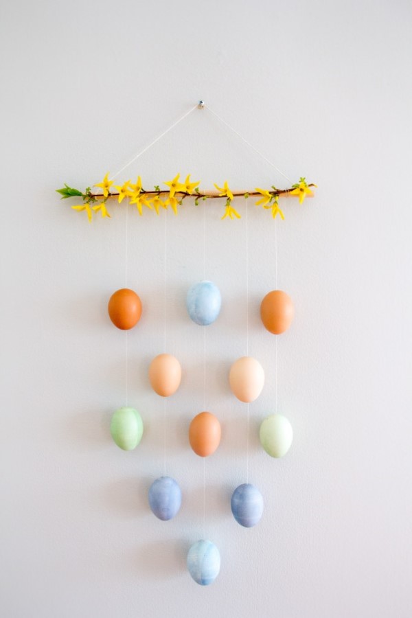 Φτιάξτε τα δικά σας πασχαλινά αυγά για να κλείσετε - όμορφες ιδέες και οδηγίες για να μιμηθείτε κρεμαστές ιδέες πασχαλινής διακόσμησης