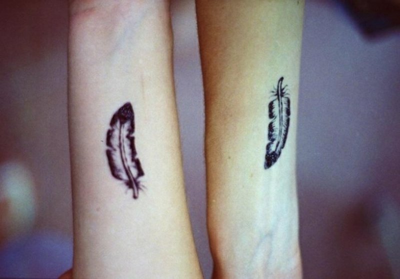 Stylové partnerské tetování