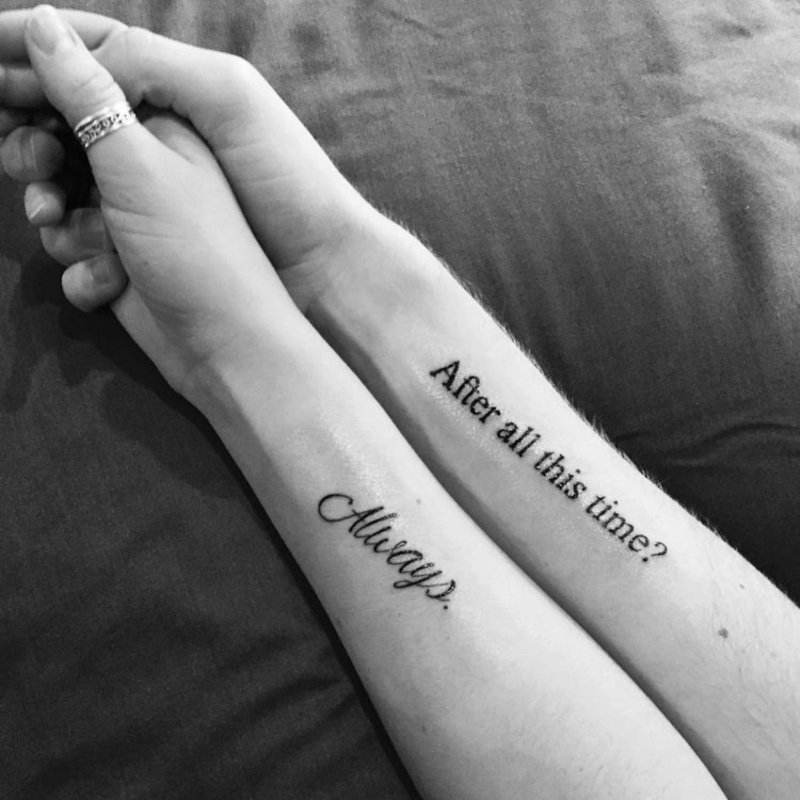 Inspirativní citáty pro partnerské tetování