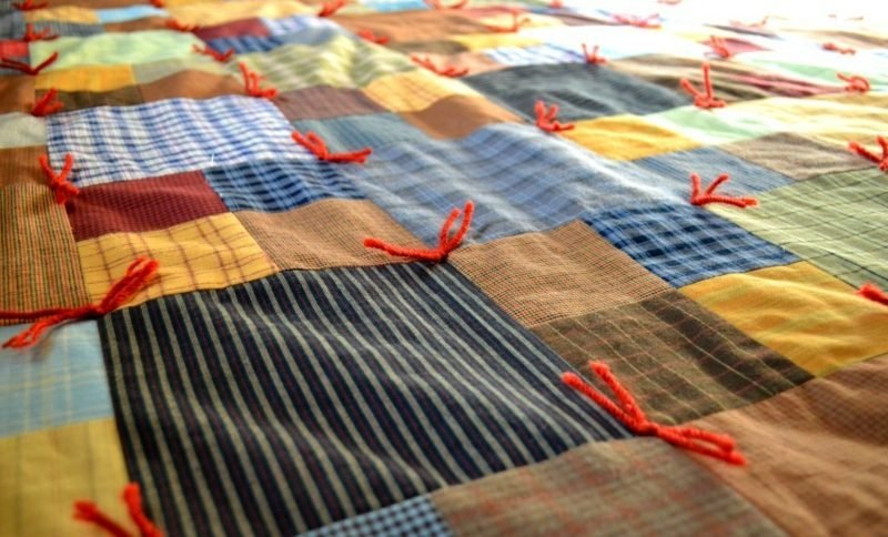 Patchwork čtverce s návody