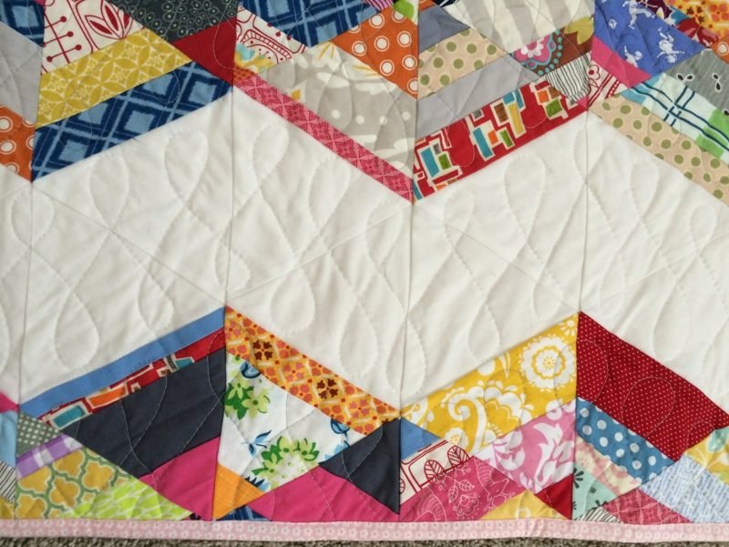 Patchwork quilt instruksjoner firkanter