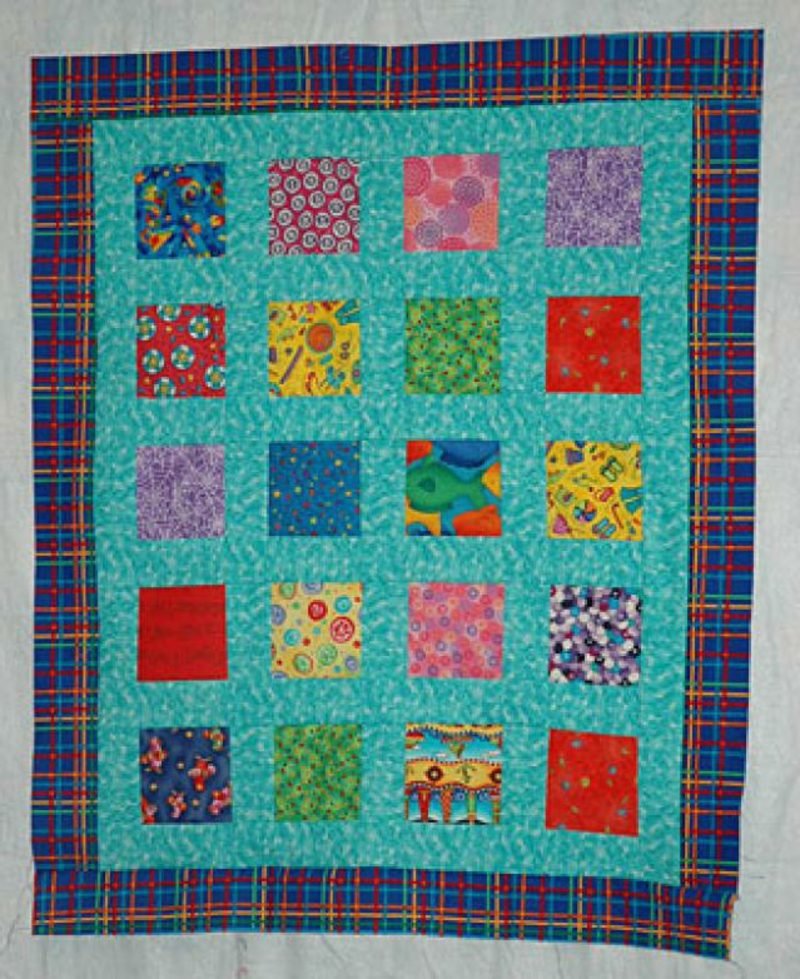 Patchwork deka pokyny