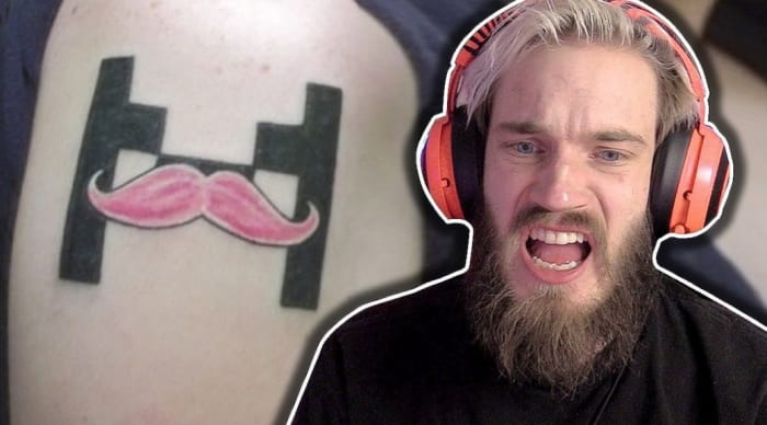 自身がタトゥーコレクターであるPewDiePieは、過去にファンのタトゥーについてコメントし、さまざまな反応を共有しています。