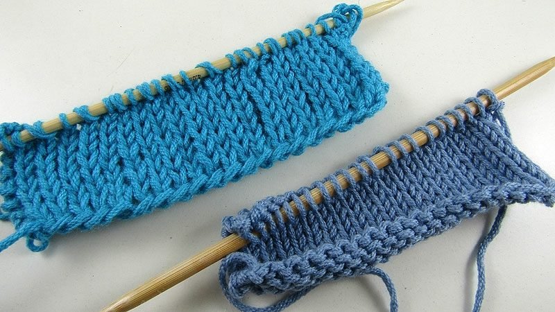 Hvordan strikke poncho skjerf selv