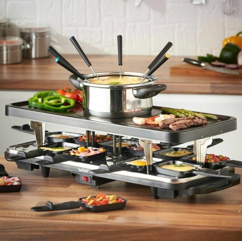 Raclette ingredienser deilige ideer