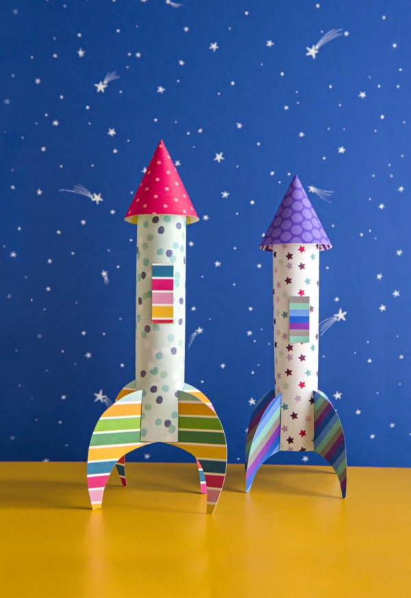 Raketa Tinker s dětmi - jednoduché pokyny a skvělé nápady pro výzdobu dětského pokoje