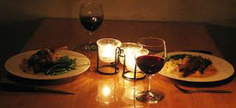 ארוחת ערב רומנטית-רעיונית-נרות 4