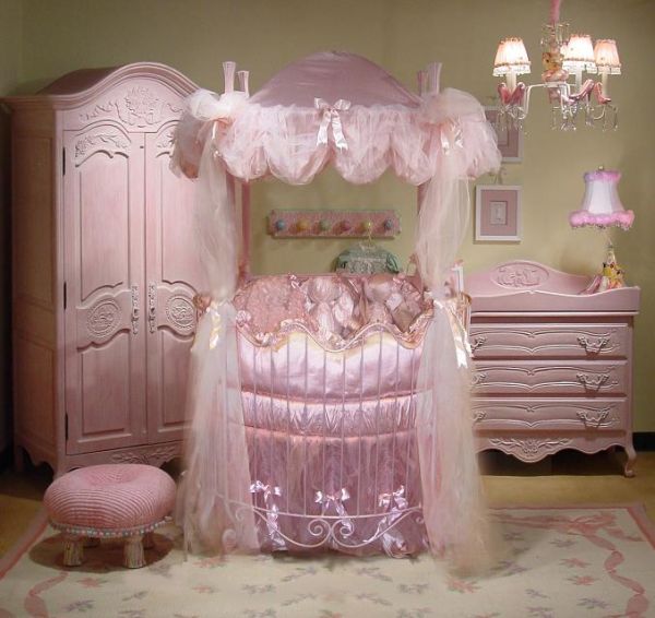 kulaté dětské postele pro skutečnou princeznu